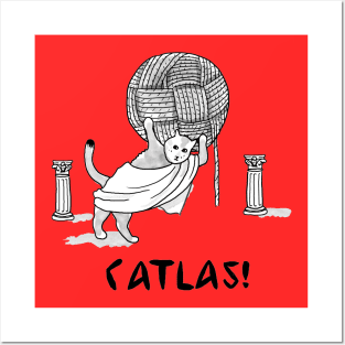 CATlas Posters and Art